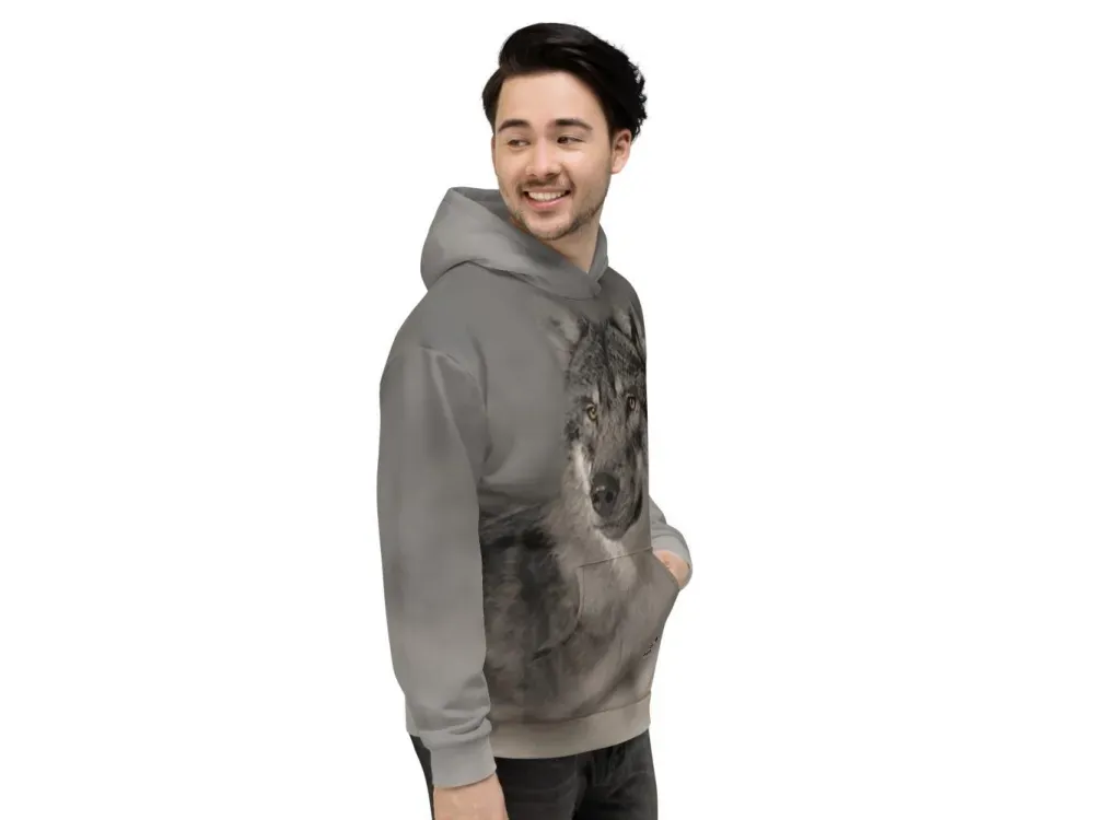 Wolf Unisex Hoodie - 4