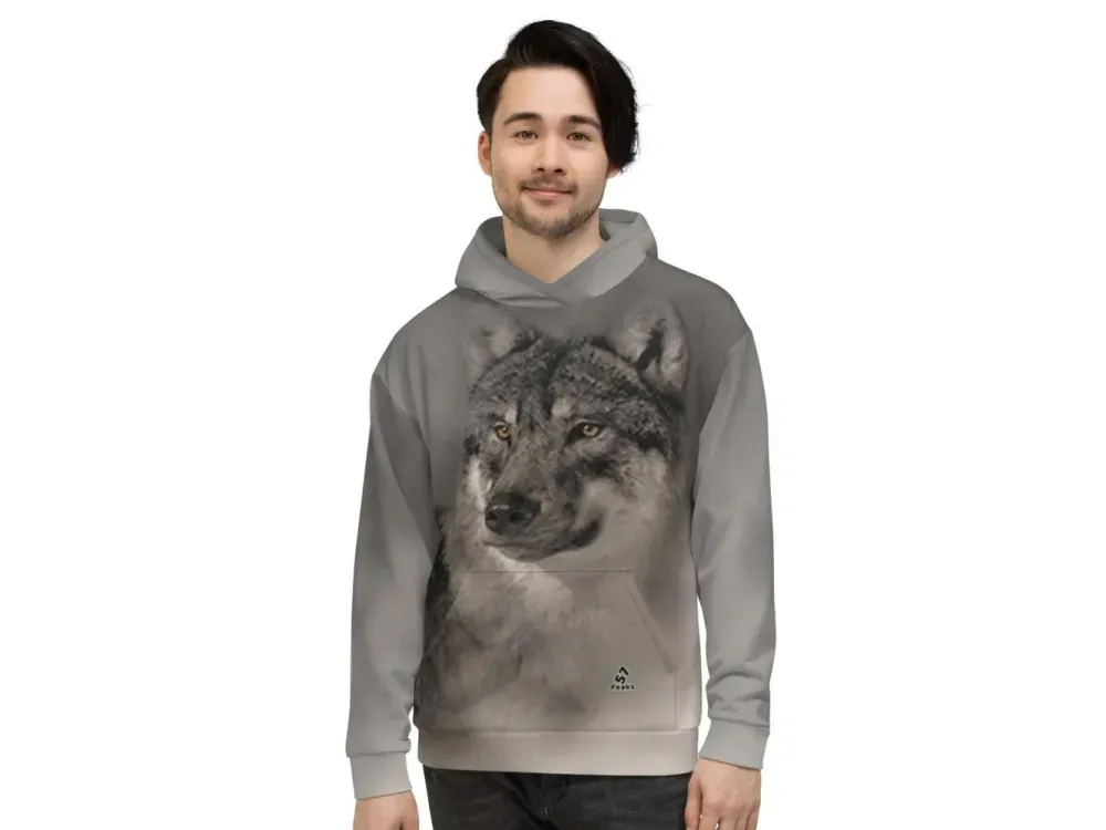 Wolf Unisex Hoodie - 1