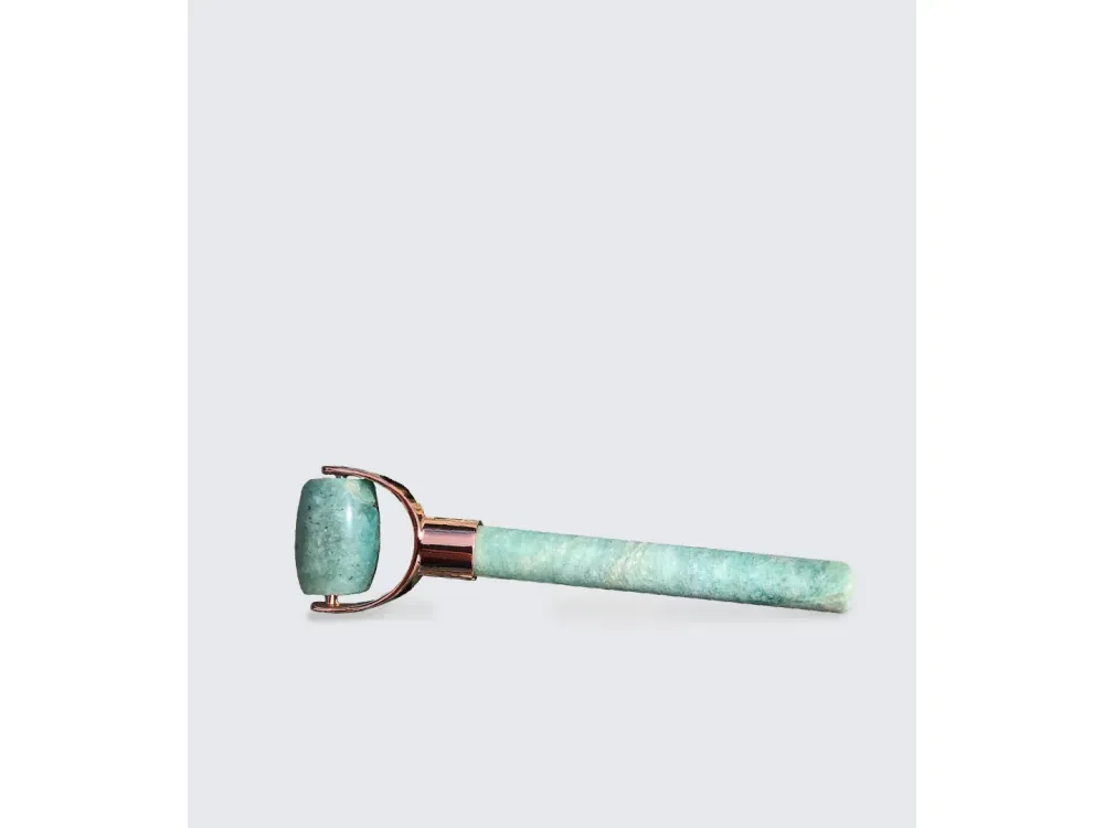 glacial glow Amazonite Facial Roller - 1