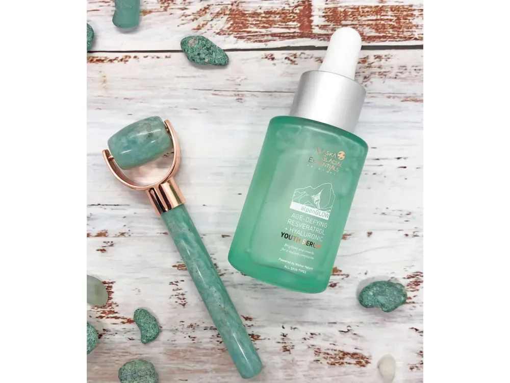 drop and roll Serum + Facial Roller Kit - 2