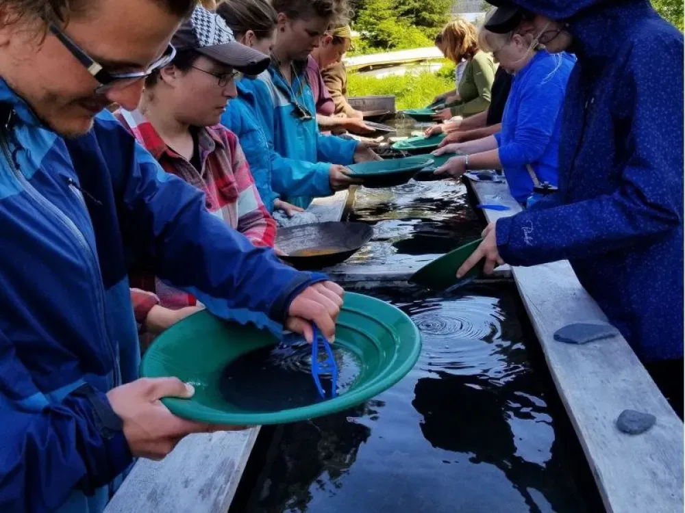 Gold Panning at Clear Creek - 2