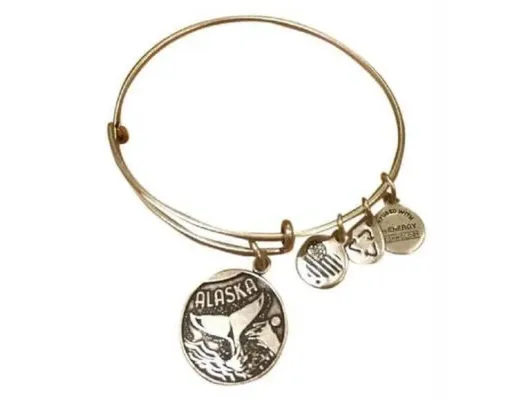 Alex And Ani Whale Tail Bangle