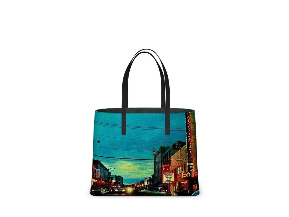 Alaska Fairbanks Evening 1960 Tote - 1