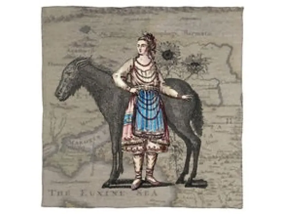 Europe Ukraine Ingrienne Scarf - 1