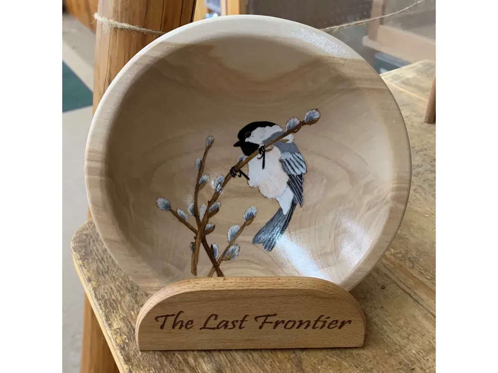 Chickadee Art Bowl - 2