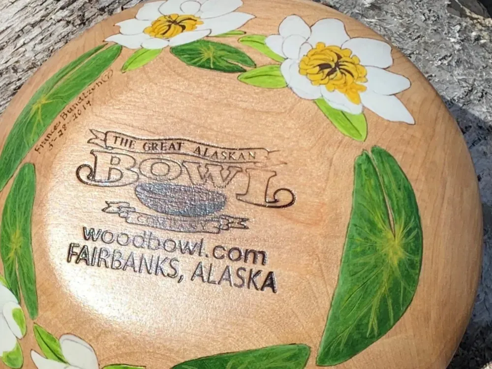 Lily Pad Art Bowl - 1