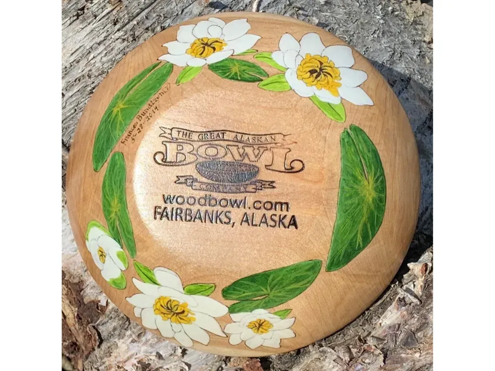 Lily Pad Art Bowl - 2