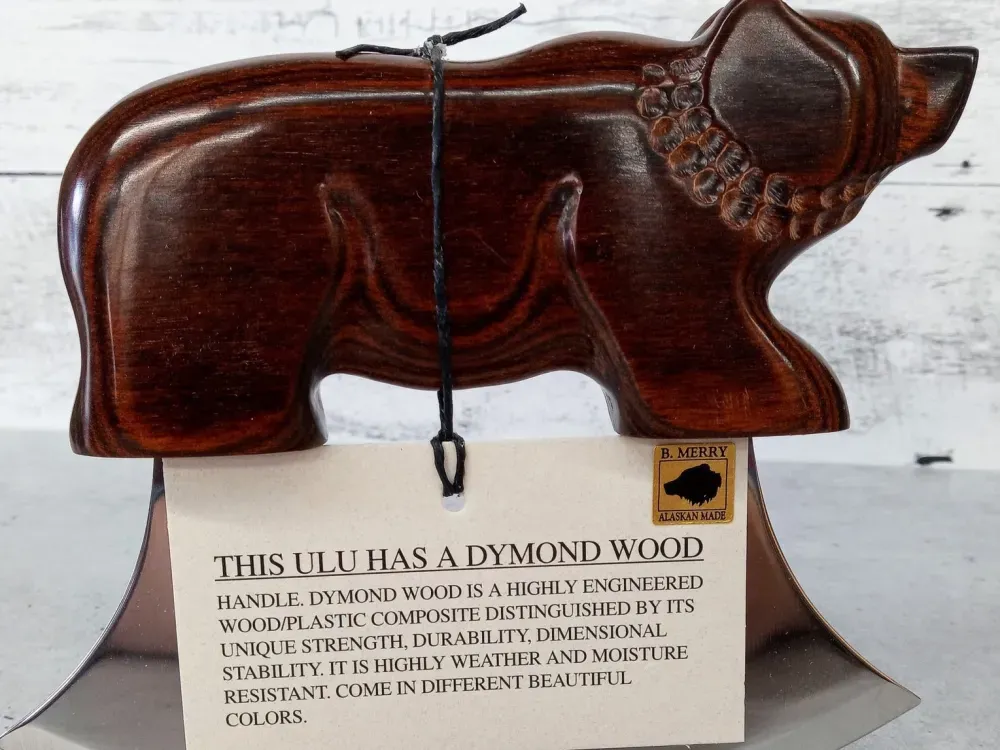 Bear Dymond Wood Ulu - 1