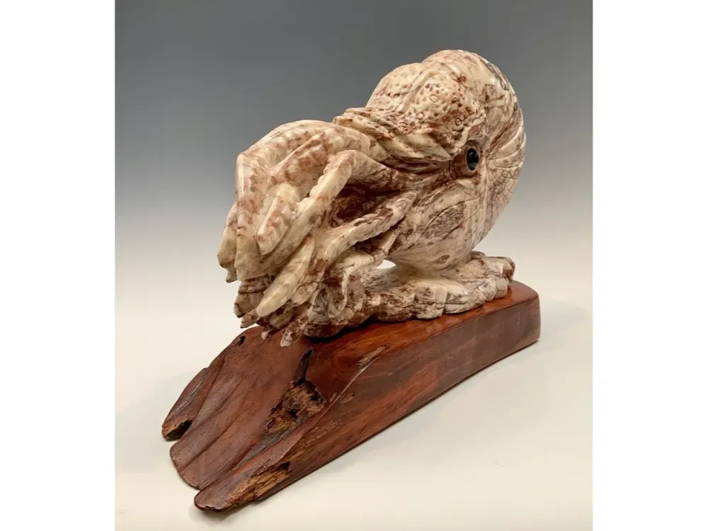 Ammonite Marble Sculpture - 3