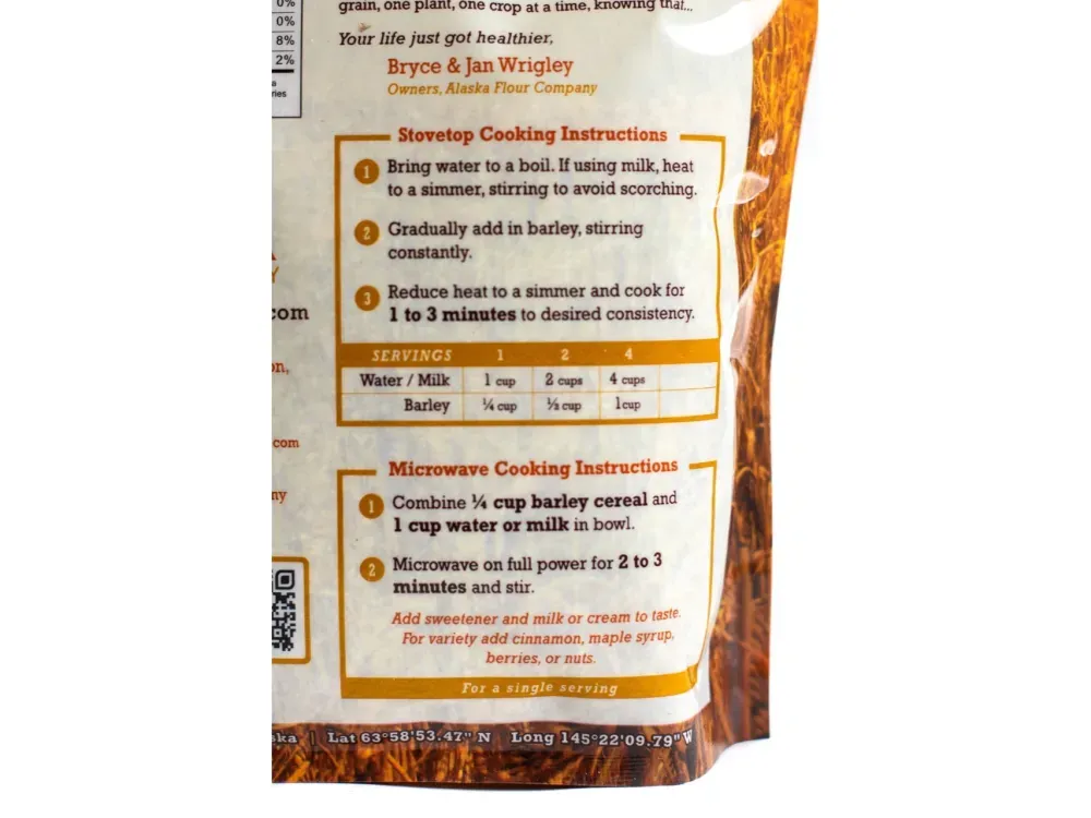 Cream of Barley Cereal - 4