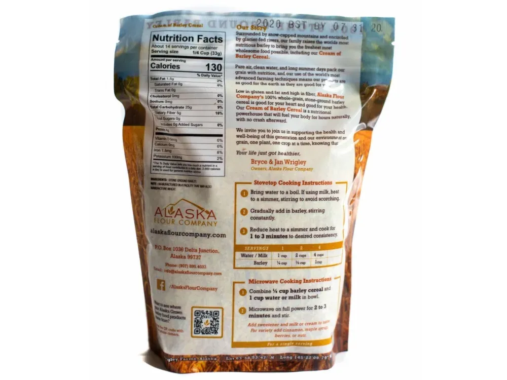 Cream of Barley Cereal - 2