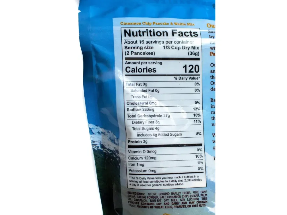 Cinnamon Chip Pancake Mix - 5
