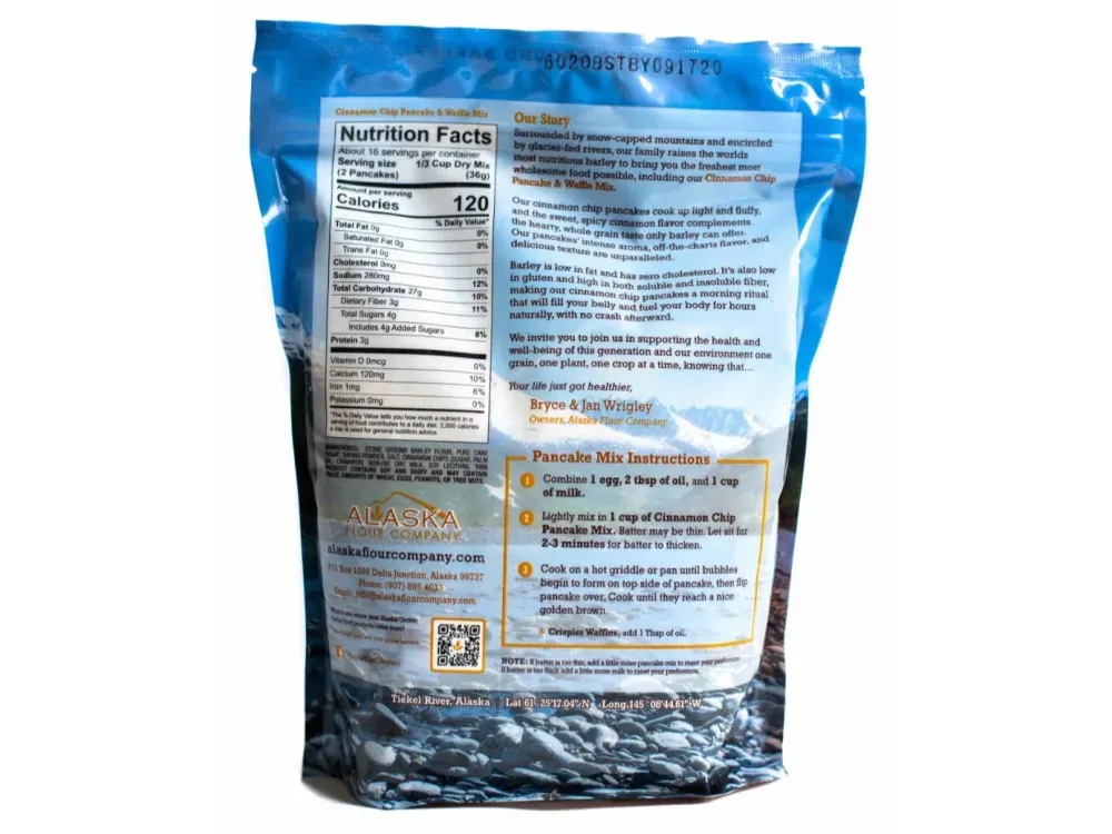 Cinnamon Chip Pancake Mix - 2