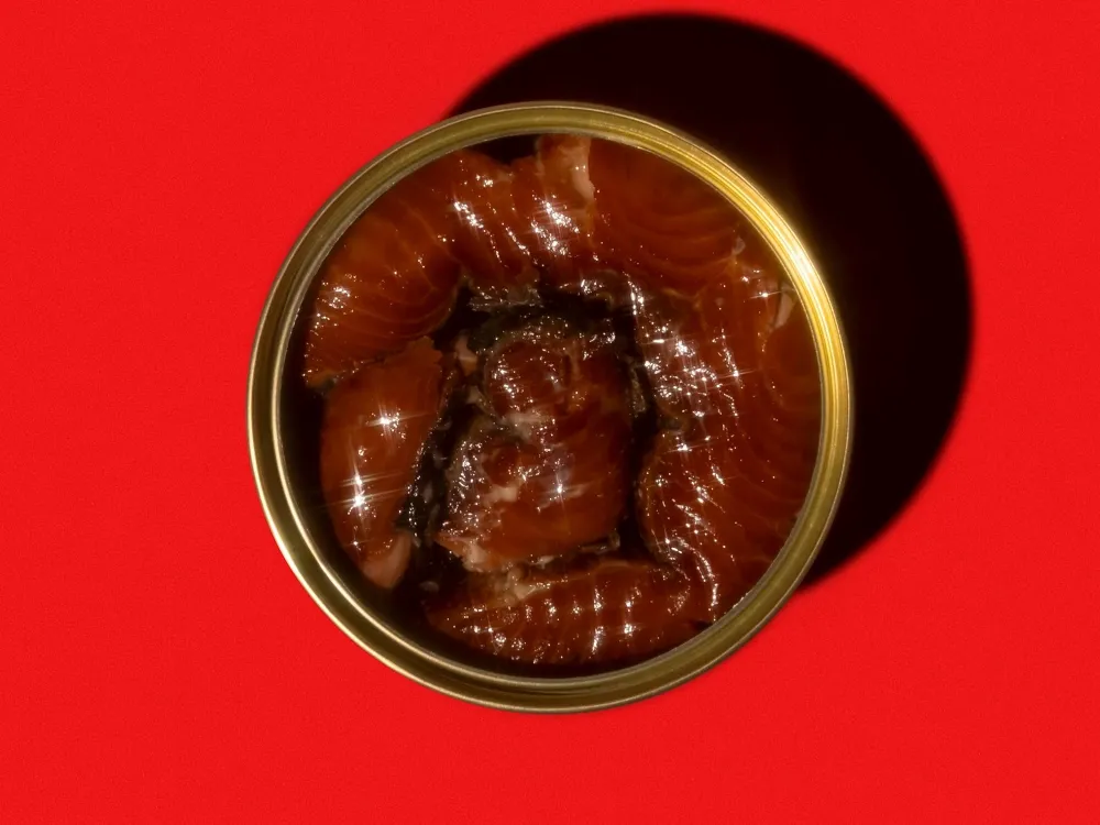 Canned Smoked King Salmon - 2