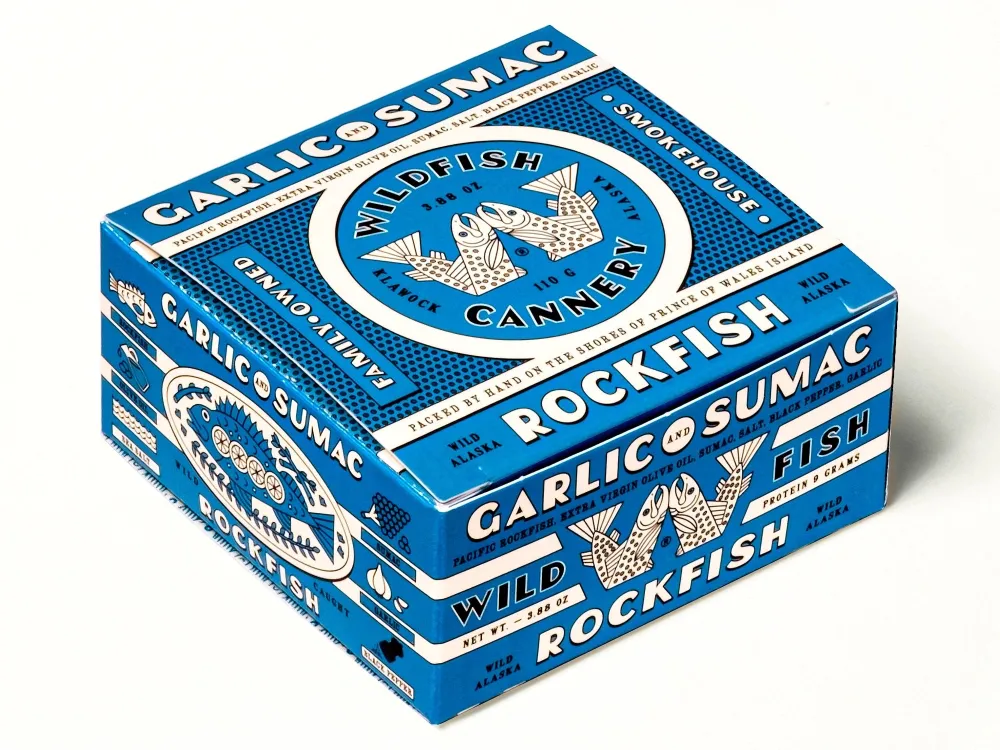 Canned Rockfish With Sumac & Extra Virgin Olive Oil - 1