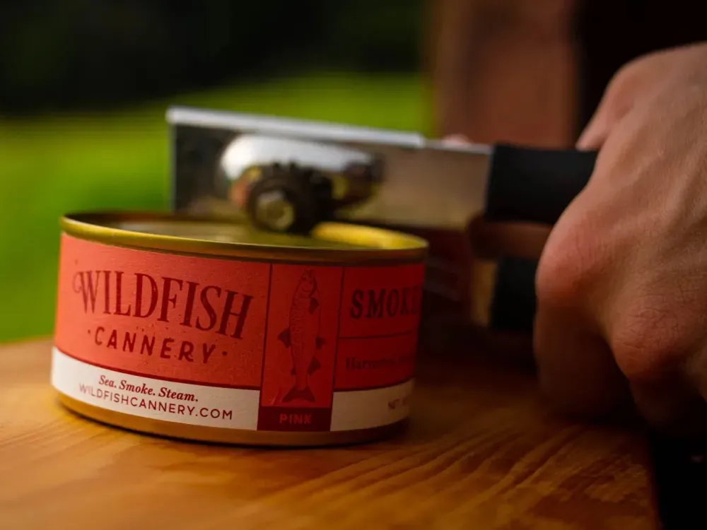 Canned Smoked Pink Salmon - 3
