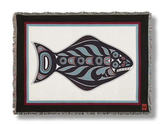 Our Rivers Ancestors Pendleton Blanket | Voyij.com