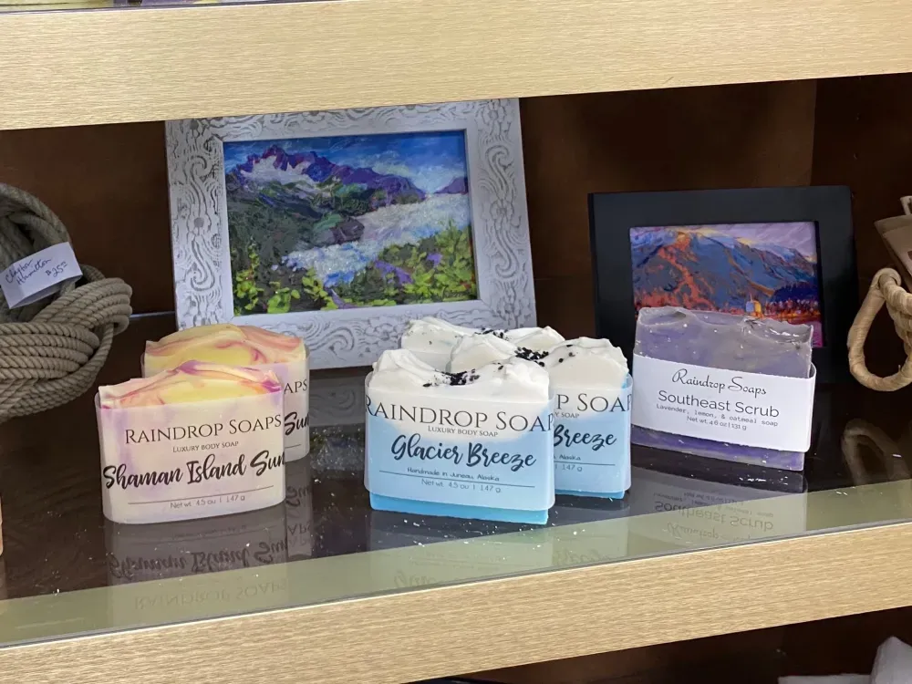 Raindrop handmade artisan soap - 1