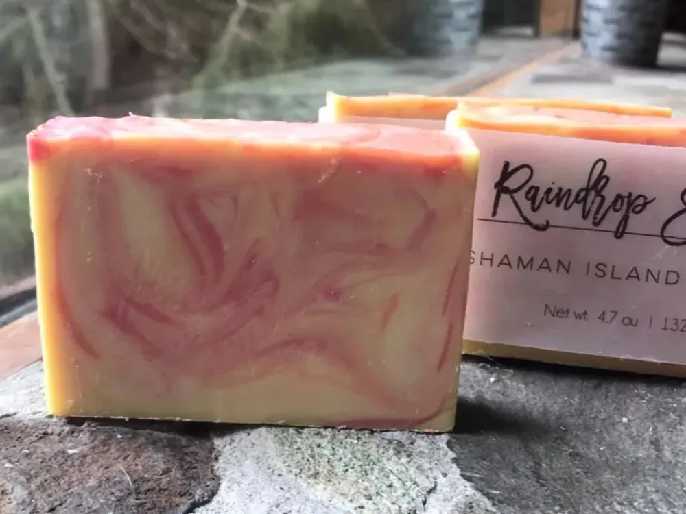 Raindrop handmade artisan soap - 4