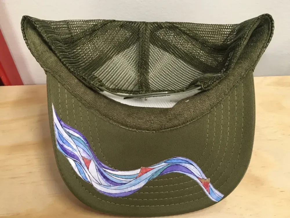 Prescient Passage Artful Trucker Hat - 2