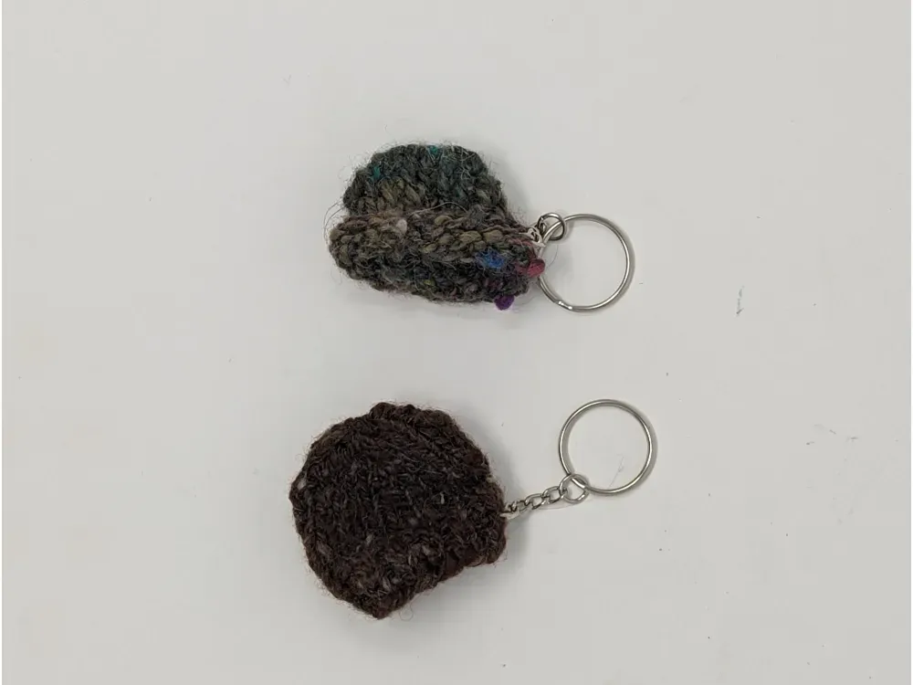 Muskox Qiviut Blend Hat Keychain - 1