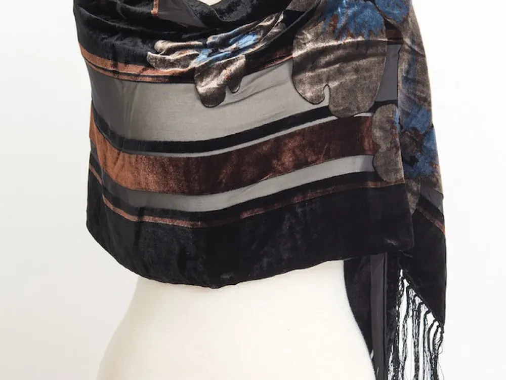 Nagoon Berry Black Scarf - 5