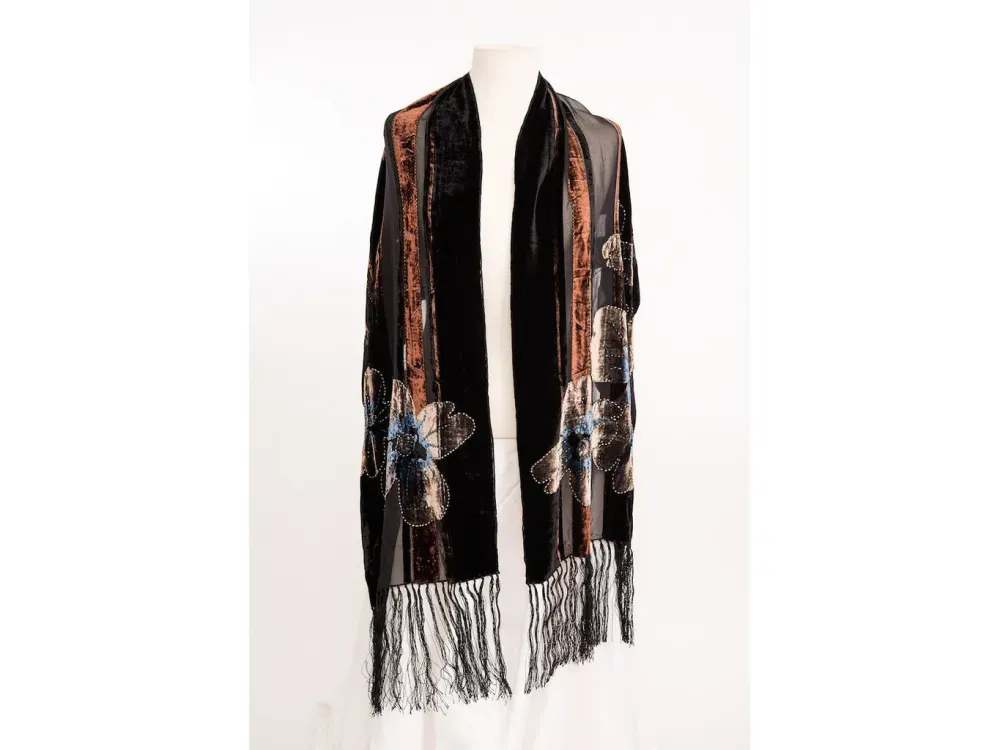 Nagoon Berry Black Scarf - 2