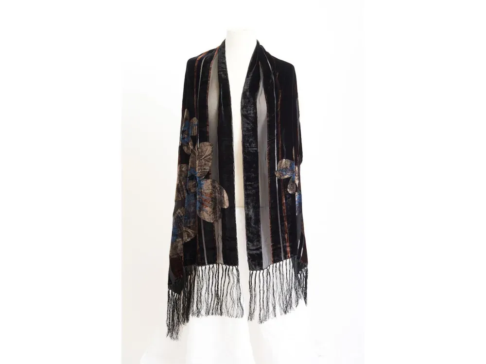 Nagoon Berry Black Scarf - 1