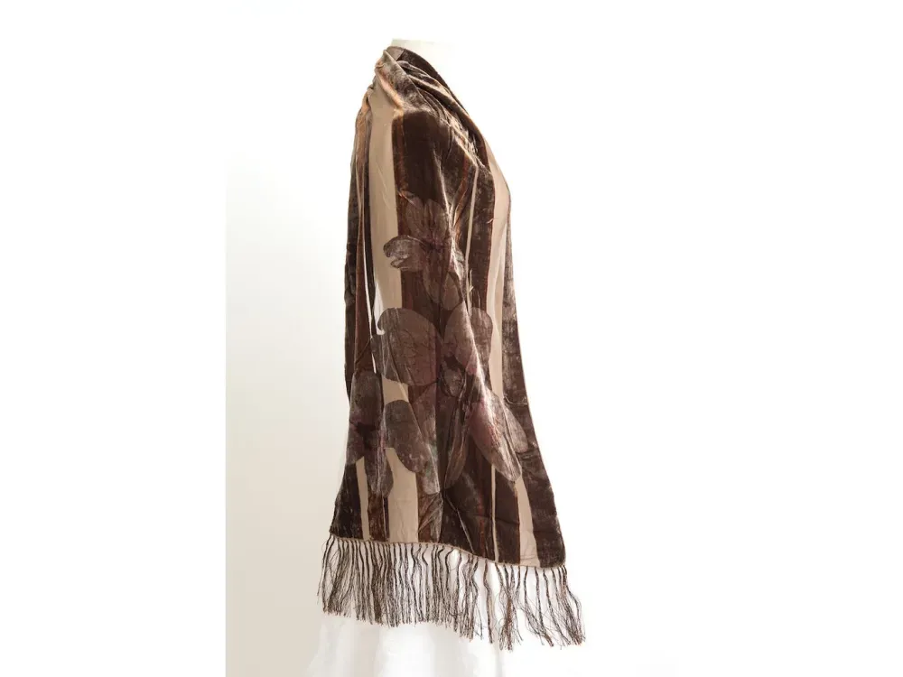 Nagoon Berry Brown Scarf - 5