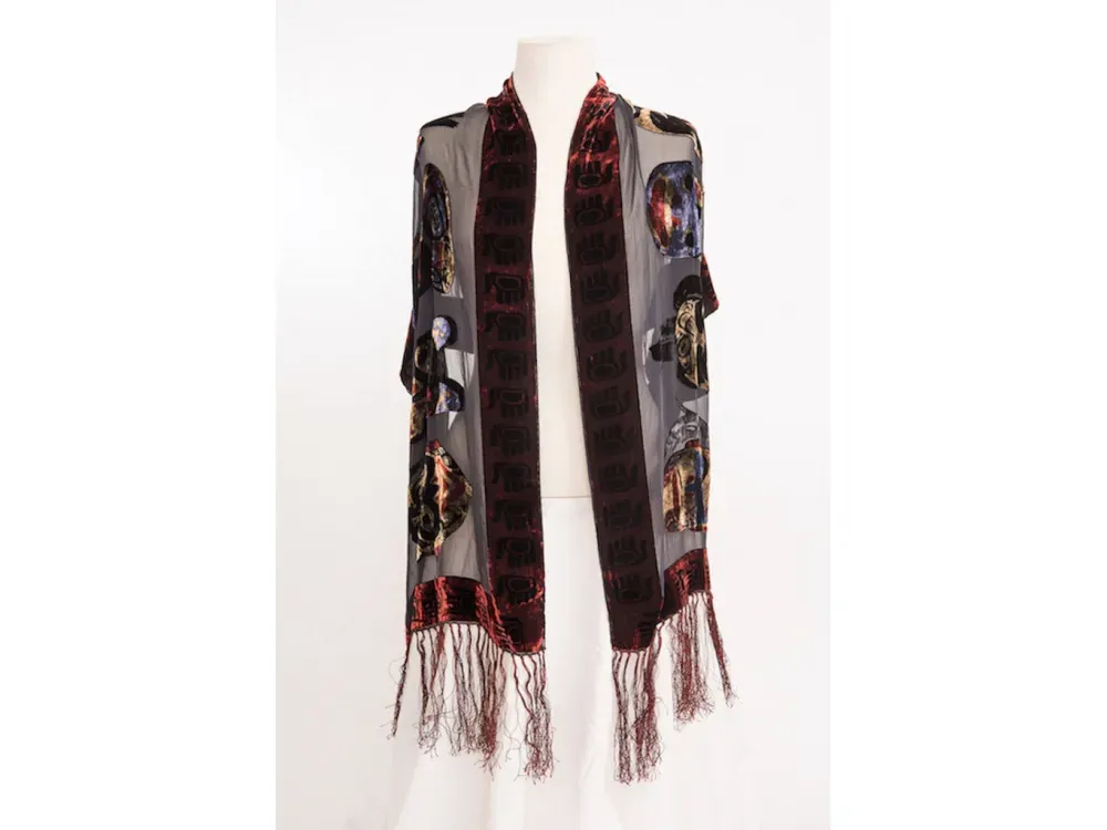 Shaman Masks Scarf - 1
