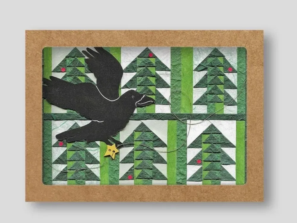 Karen Beason's 'Rainforest Raven' Art Card - 3