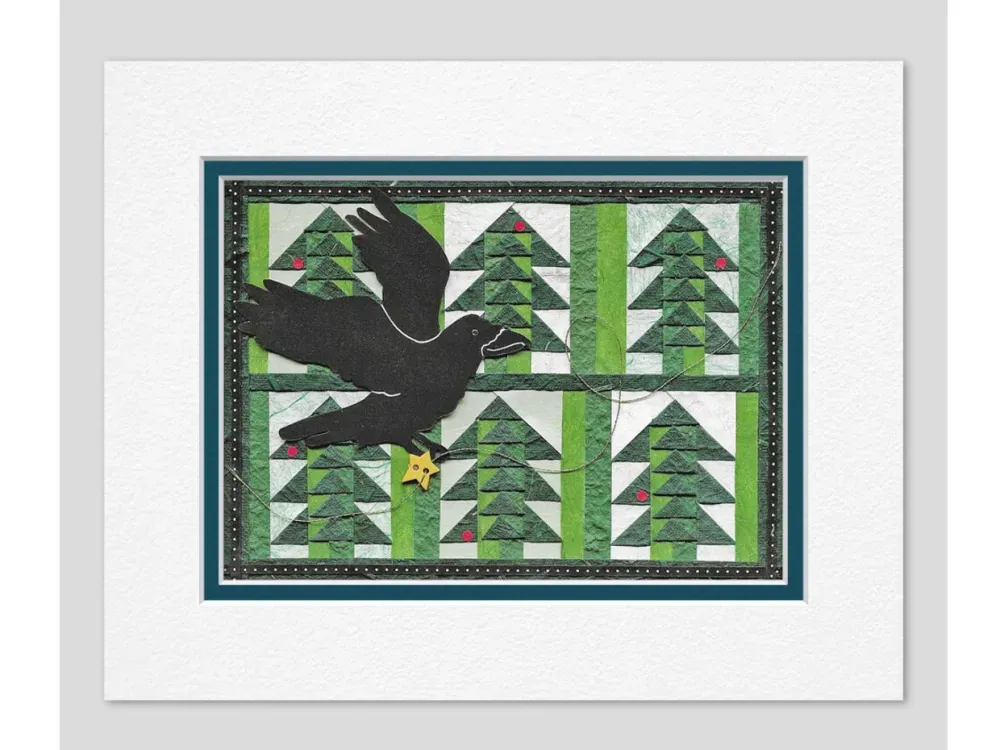 Karen Beason's 'Rainforest Raven' Art Card - 2