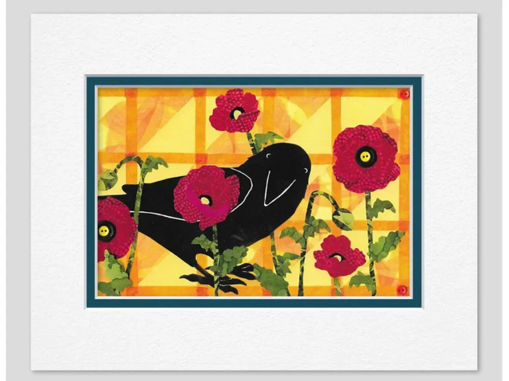 Karen Beason's 'Poppy Fields' Art Card - 2