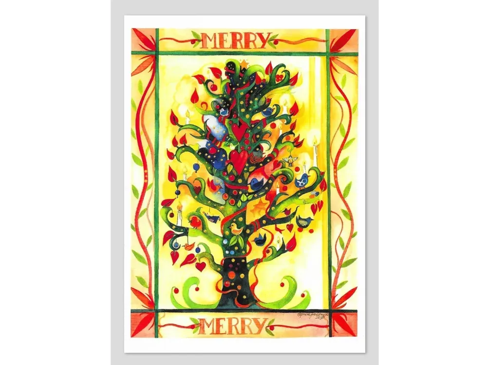 Pia Reilly's "Merry Merry" Art Card Set - 2