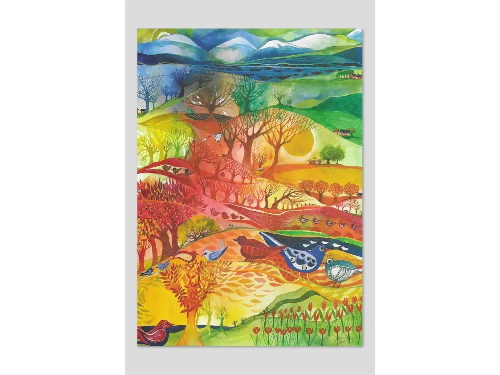 Pia Reilly's "Country Side" Art Card - 2