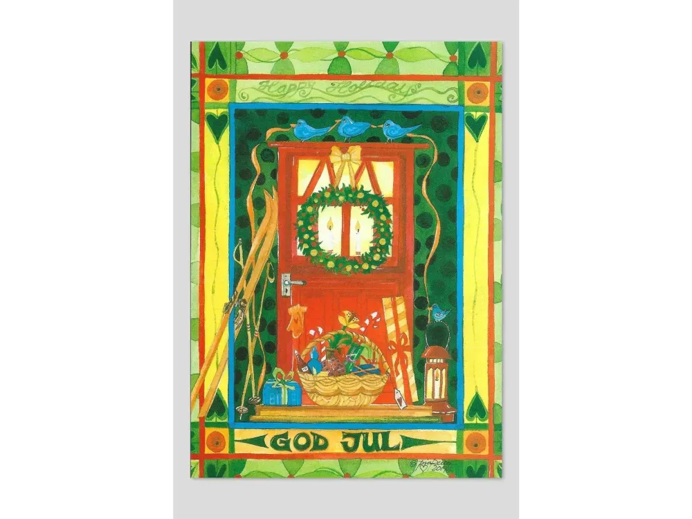 Pia Reilly's "God Jul" Art Card - 2