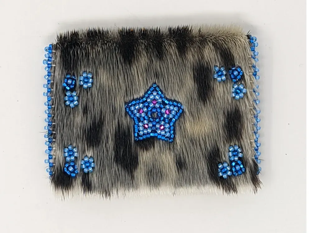 Seal Fur Coin Purse - 1