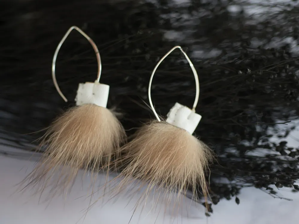 Wolverine Marquise Hook Earrings - 1
