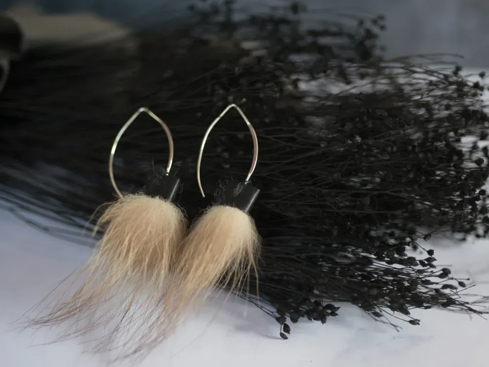 Wolverine Marquise Hook Earrings - 2