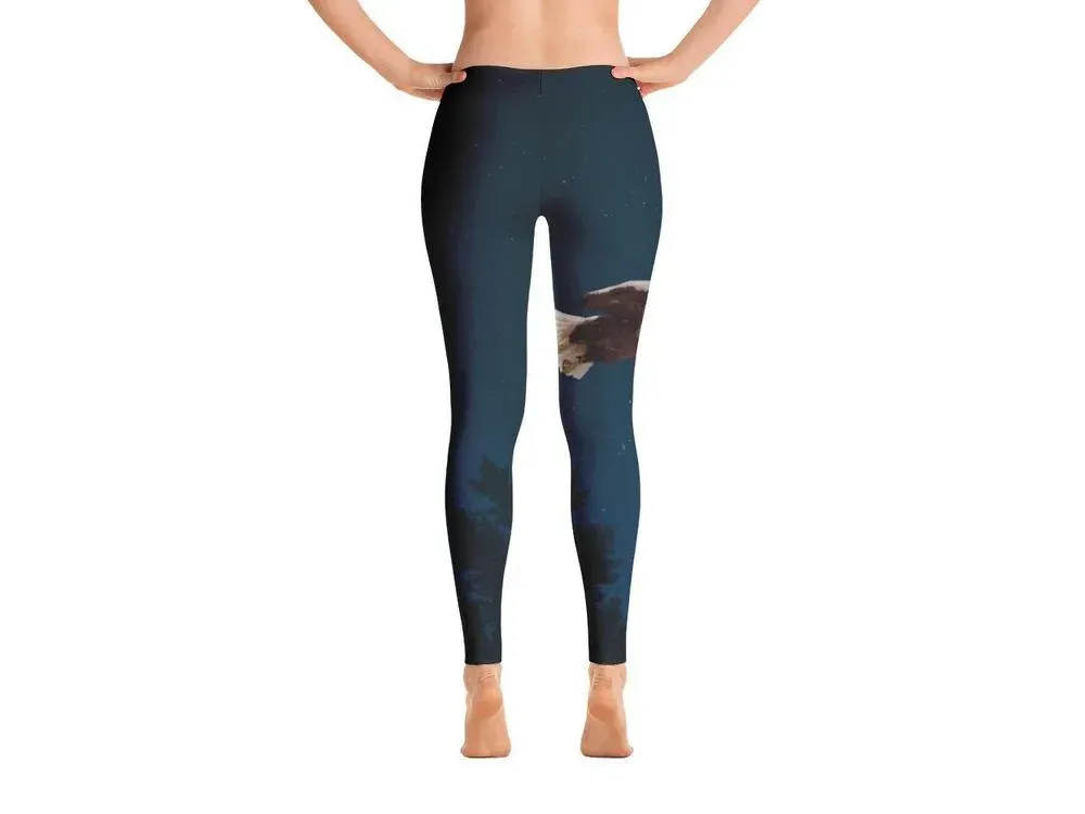 Bald Eagle Leggings - 1