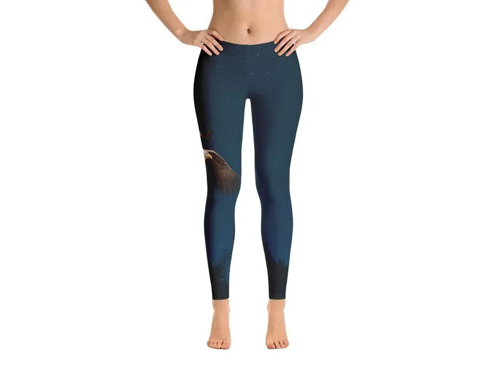 Bald Eagle Leggings - 3