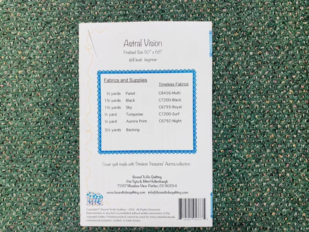 Northern Lights Astral Vision Quilt Kit - 4