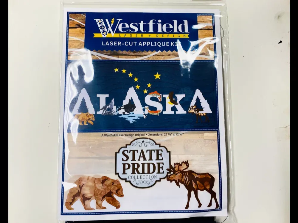 Alaska Laser Cut Applique Kit - 2