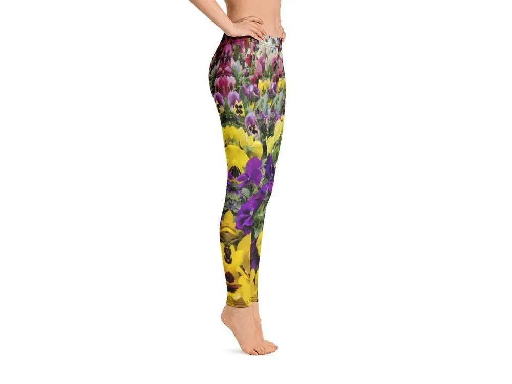 Pansies Leggings - 4