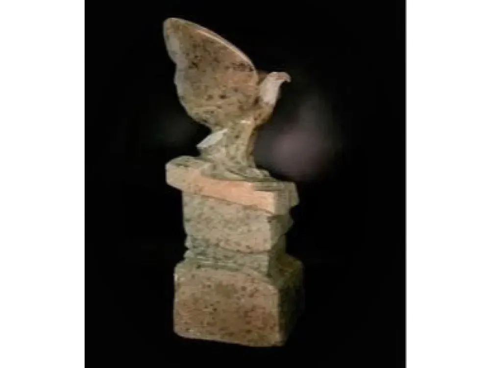 "Eagle" Carving on Soapstone By Chivly Chupak - 2