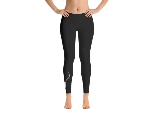 Sitka Blacktail Deer Skull Leggings