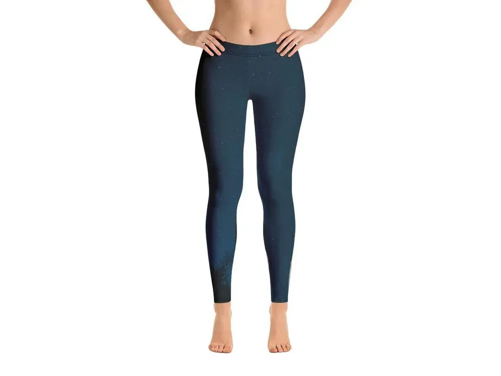 Snowy Owl Leggings - 1