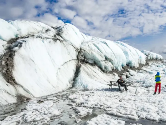 Matanuska Glacier Walk - Anchorage Departure