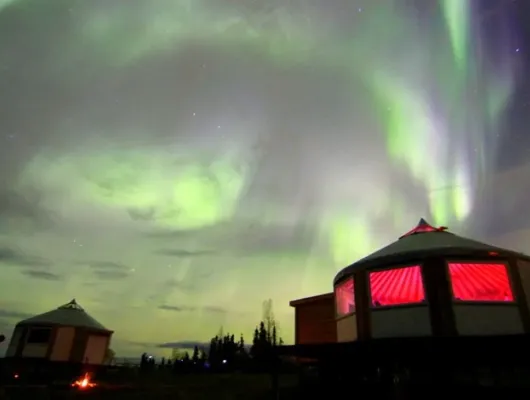 Aurora Viewing Lodge Tour