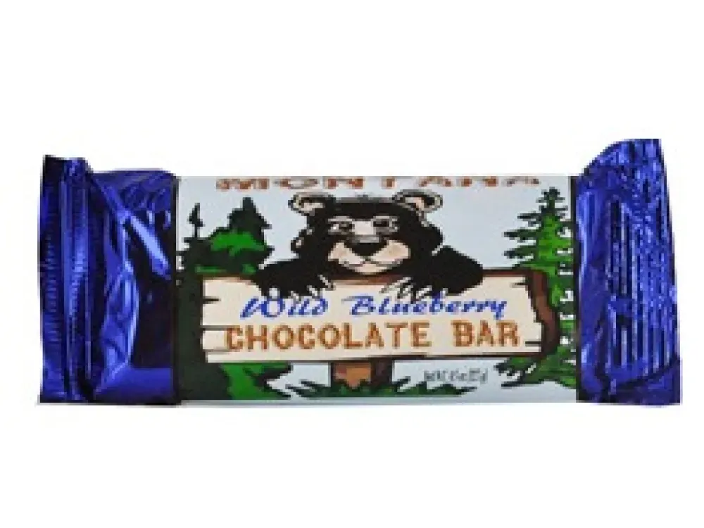 Milk Chocolate - Blueberry Candy Bar - 1